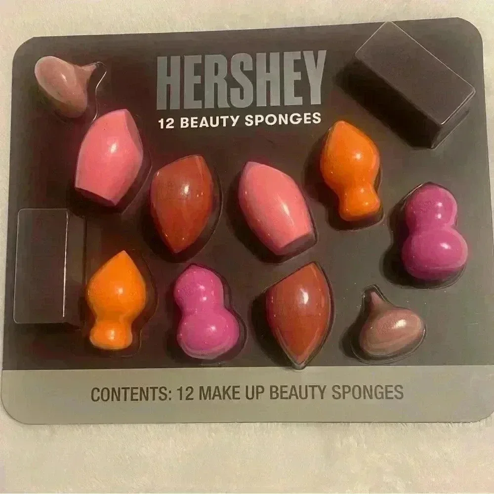 Hershey 12 Makeup Sponges. NIB Great for yourself or a gift!!